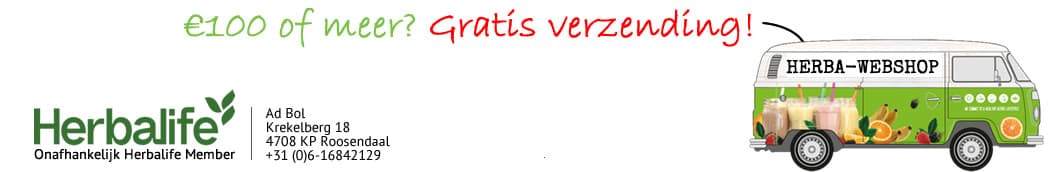 Herba-webshop – Ad Bol, Krekelberg 18, 4708 KP Roosendaal – €100 of meer? Gratis verzending!